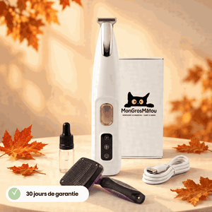 Tondeuse de toilettage GrosMatou — Douceur & Sécurité