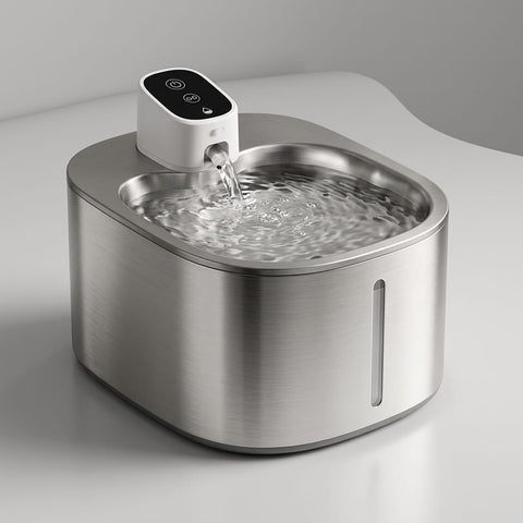 Fontaine Sans Fil en Inox