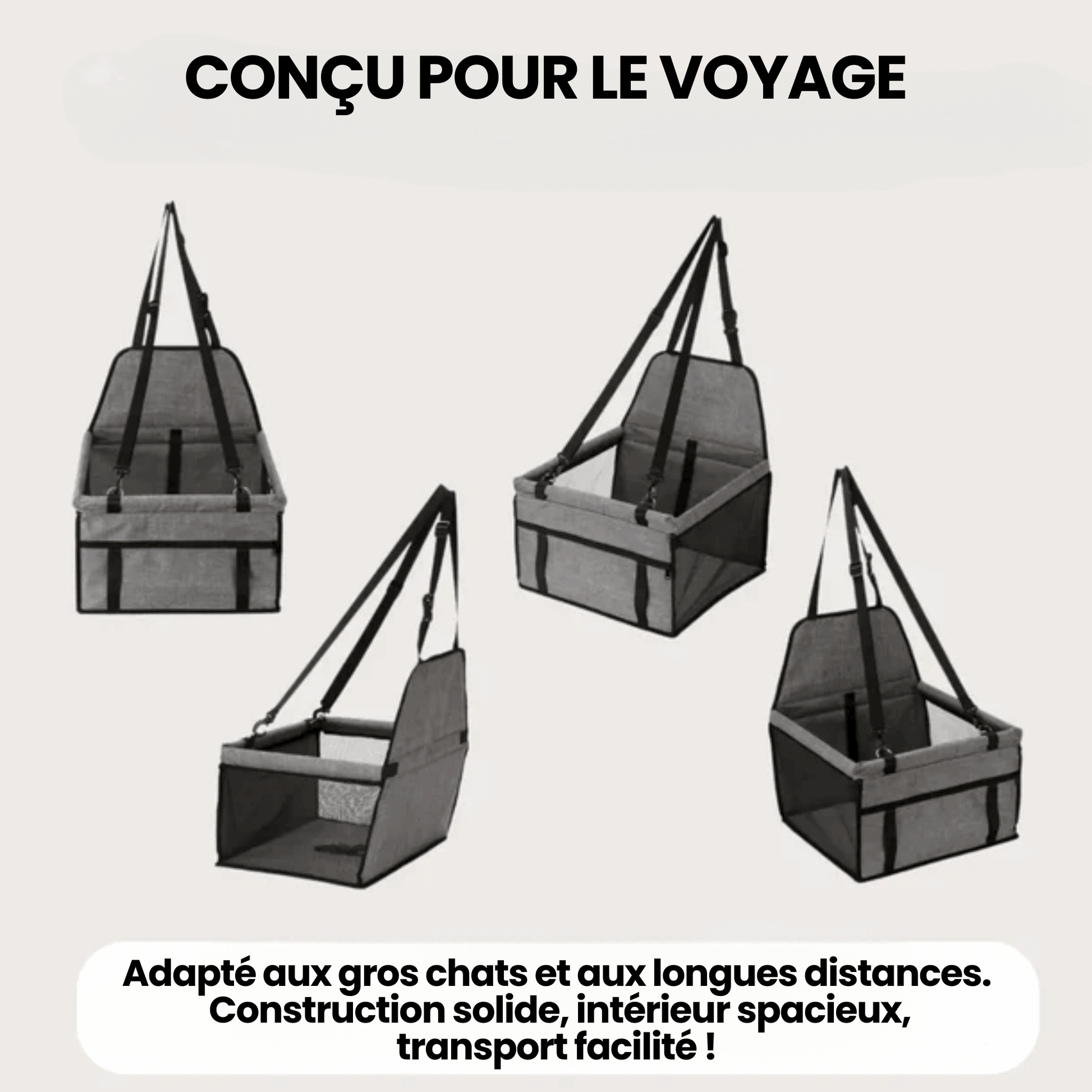 Le Siège Confort GrosMatou — Voyagez en toute sécurité et sans stress