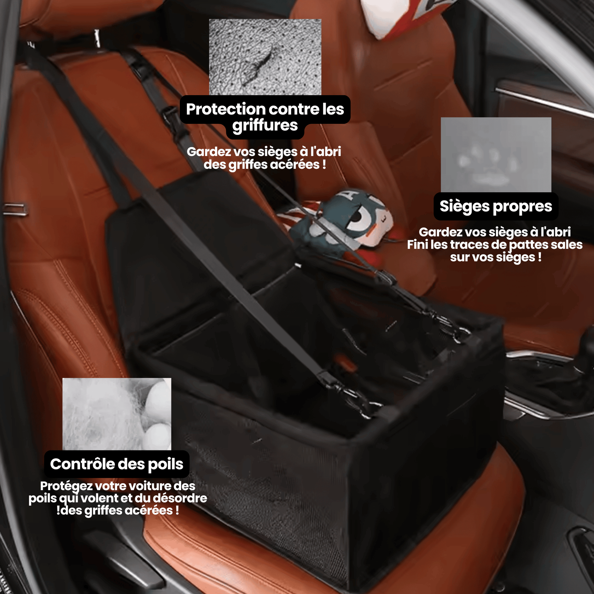 Le Siège Confort GrosMatou — Voyagez en toute sécurité et sans stress