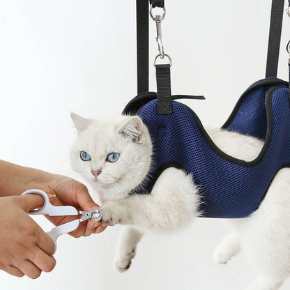 Harnais Hamac de Toilettage pour Chat & Petit Chien
