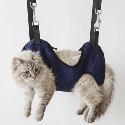 Hamac Toilettage Chat : Coupez Griffes et Poils Sans Stress