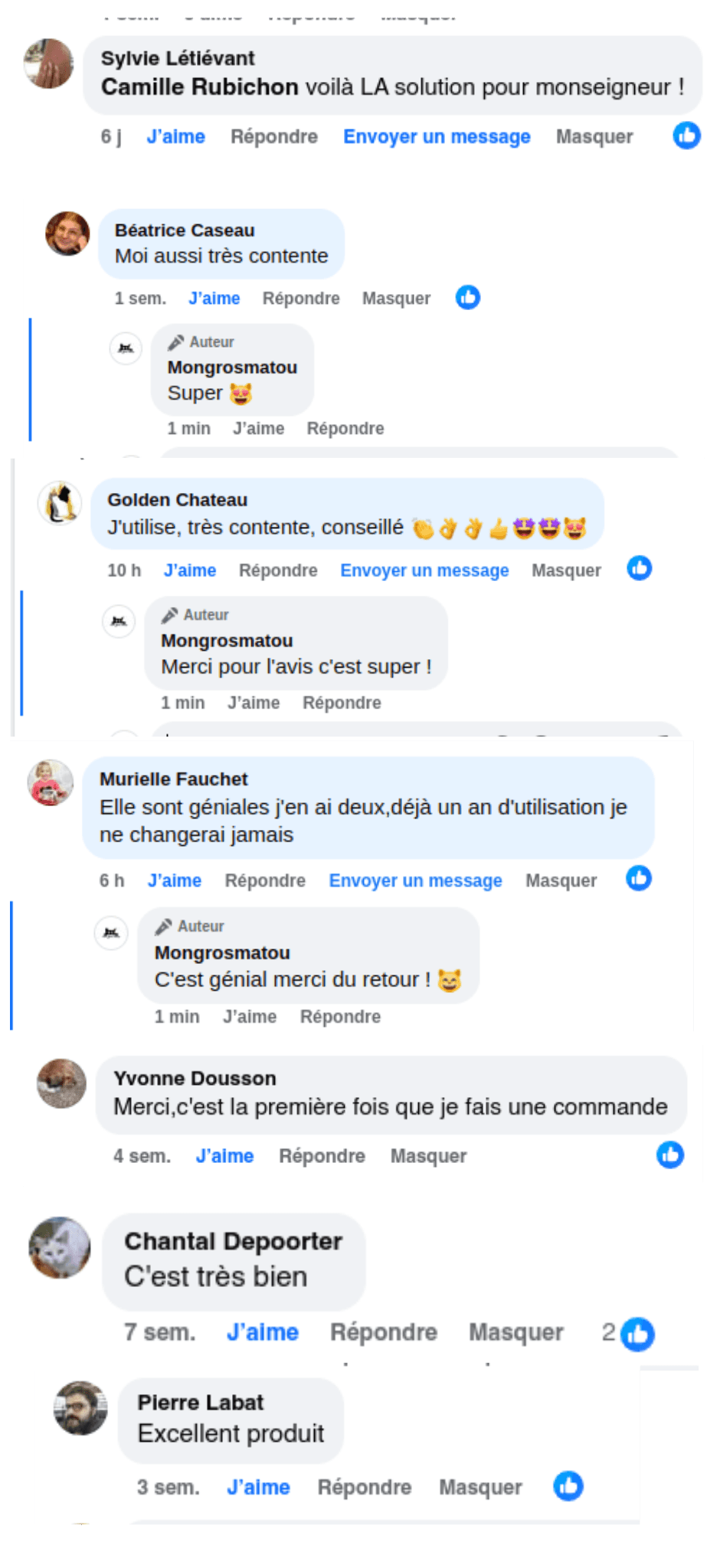 Ce sont eux qui en parlent le mieux...