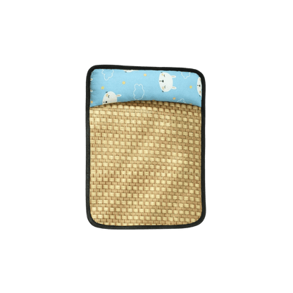 Tapis Rafraîchissant Chat — Confort Été Sans Gel & Antidérapant — Standard / Bleu