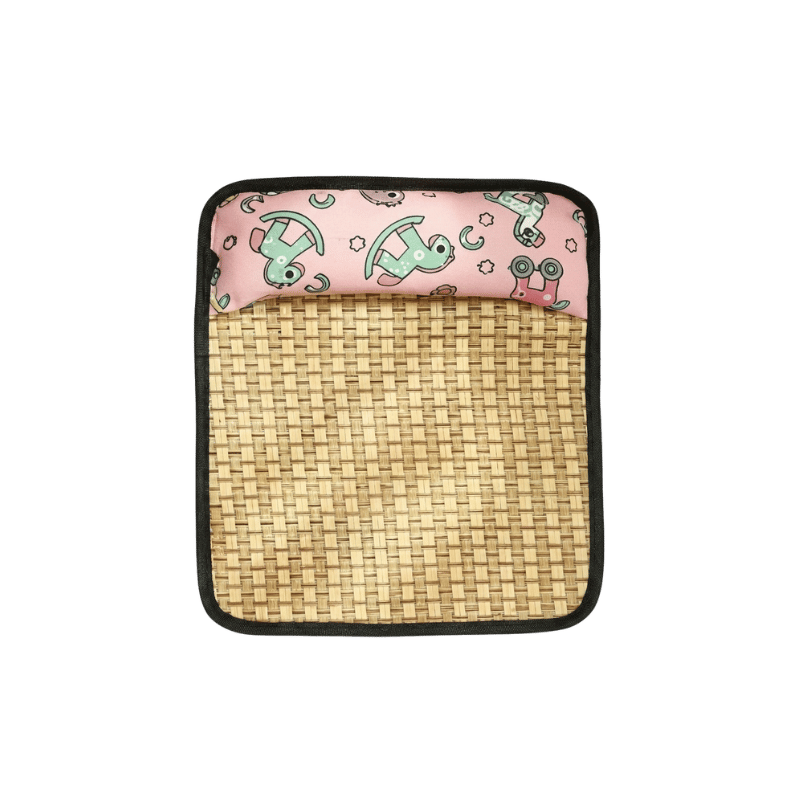 Tapis Rafraîchissant Chat — Confort Été Sans Gel & Antidérapant — Standard / Rose