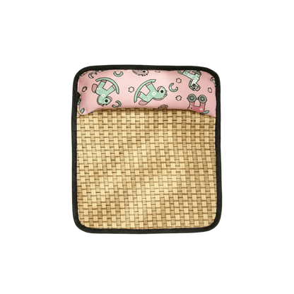 Tapis Rafraîchissant Chat — Confort Été Sans Gel & Antidérapant — Standard / Rose